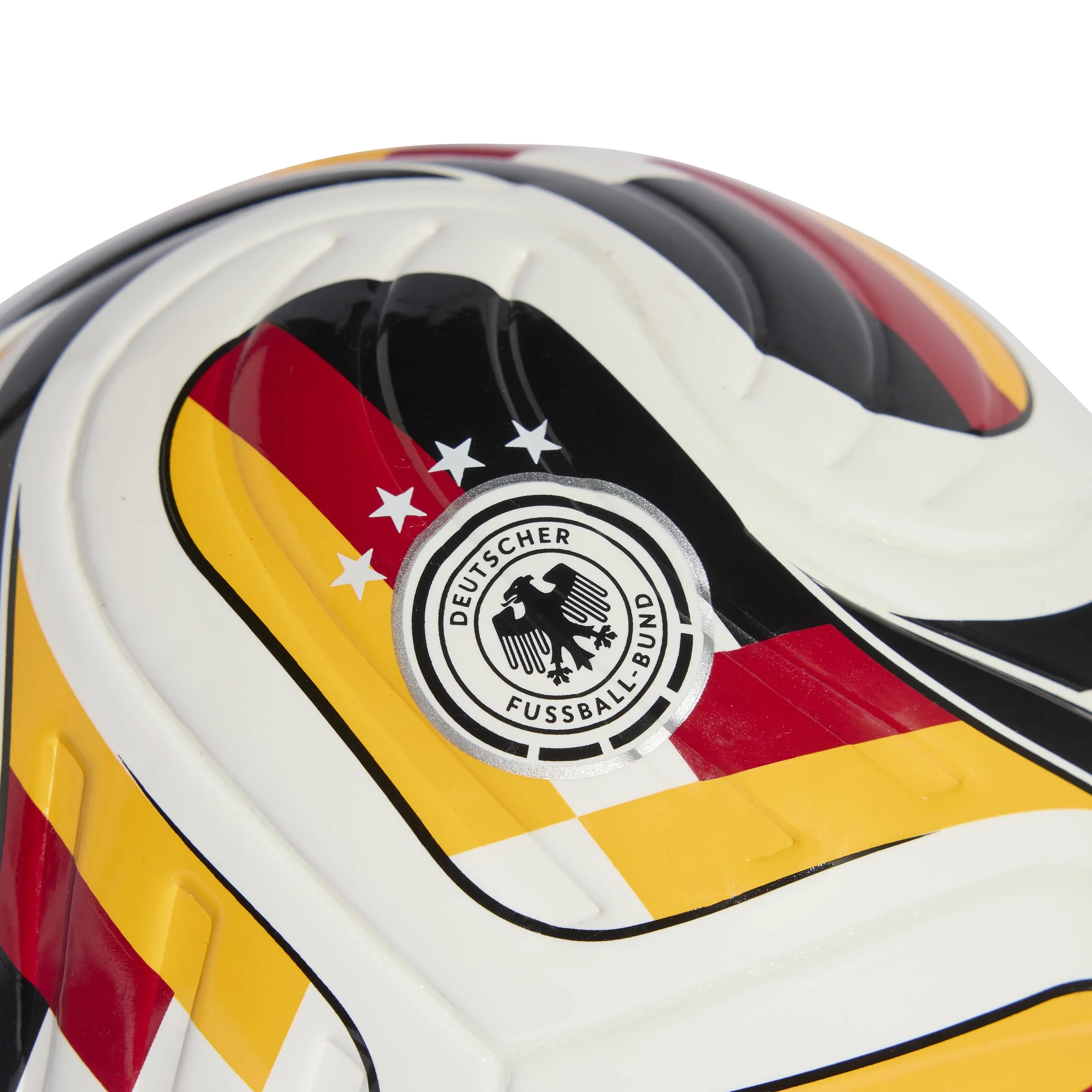 Germany DFB Adidas Trionda Home Mini Club Ball – (White / Team Power Red 2 / Collegiate Gold / Black) - Size 1 - Image 3