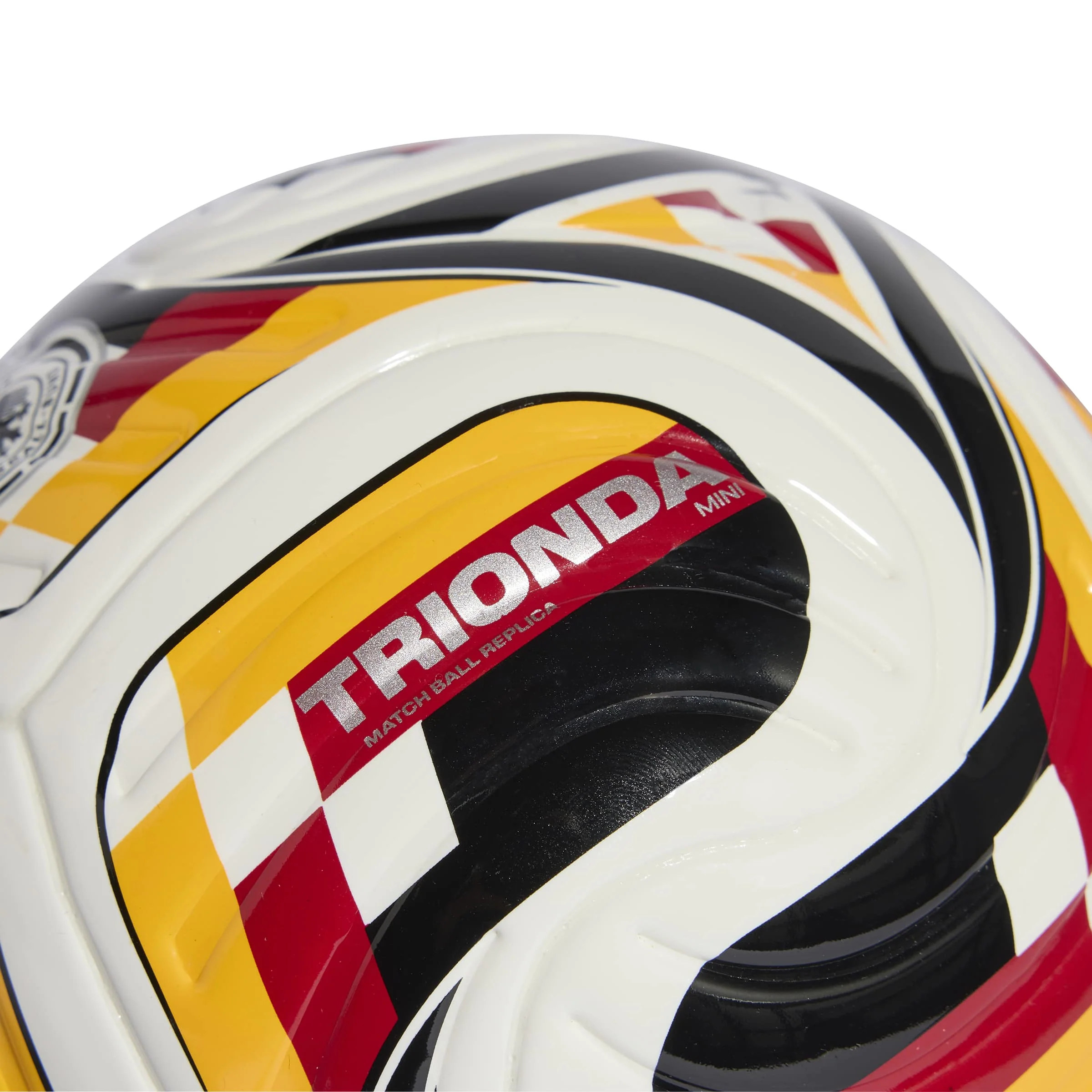 Germany DFB Adidas Trionda Home Mini Club Ball – (White / Team Power Red 2 / Collegiate Gold / Black) - Size 1 - Image 4