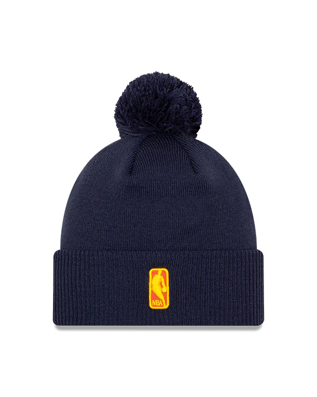 Golden State Warriors Alternate Navy New Era City Series 20 Pom Knit Toque - Image 2