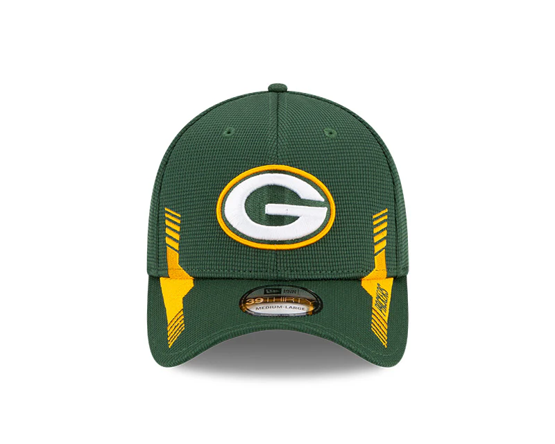 Green Bay Packers 2021 New Era NFL Sideline Home 39THIRTY Flex Hat - Image 2