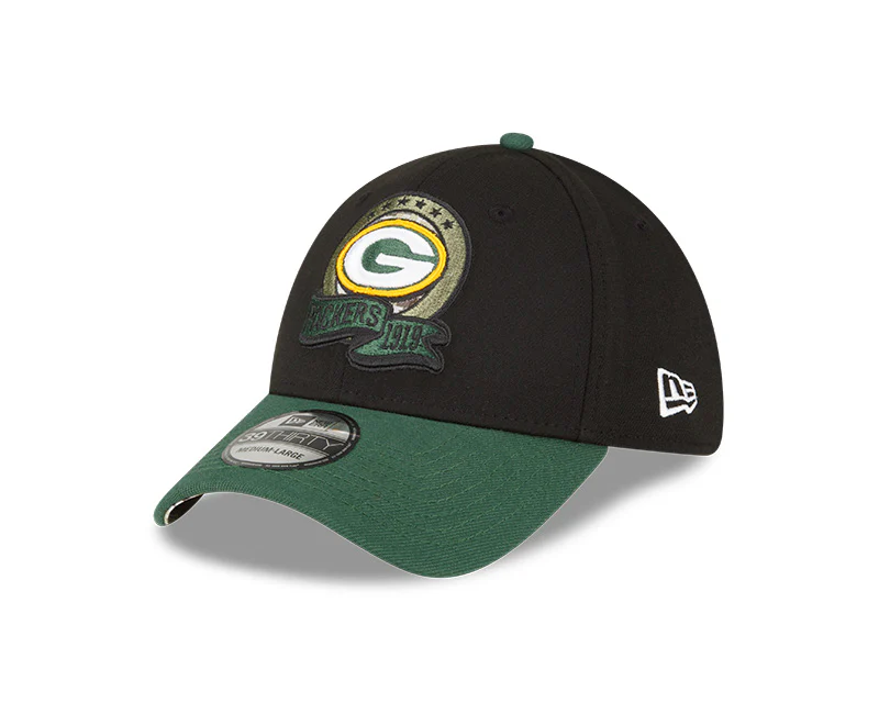 Green Bay Packers New Era 2022 Salute To Service - 39THIRTY Flex Hat - Image 4