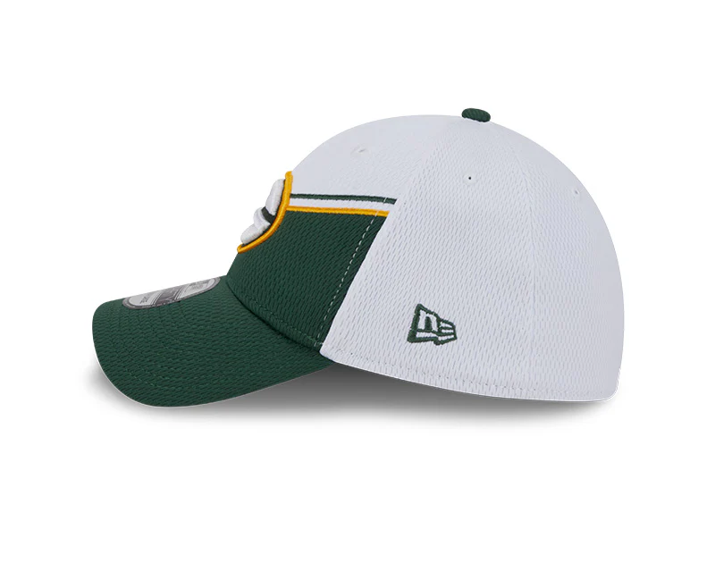 Green Bay Packers New Era 2023 Sideline 39THIRTY Flex Hat - White/Green - Image 5