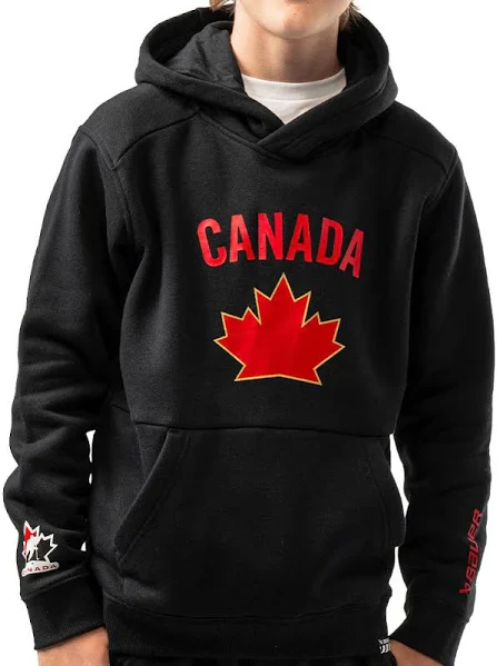 Team Canada Hockey Bauer Core Ultimate Hoodie - Black