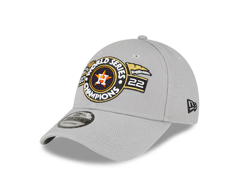 Houston Astros New Era 2022 World Series Champions Locker Room 9Forty Adjustable Hat - Image 6