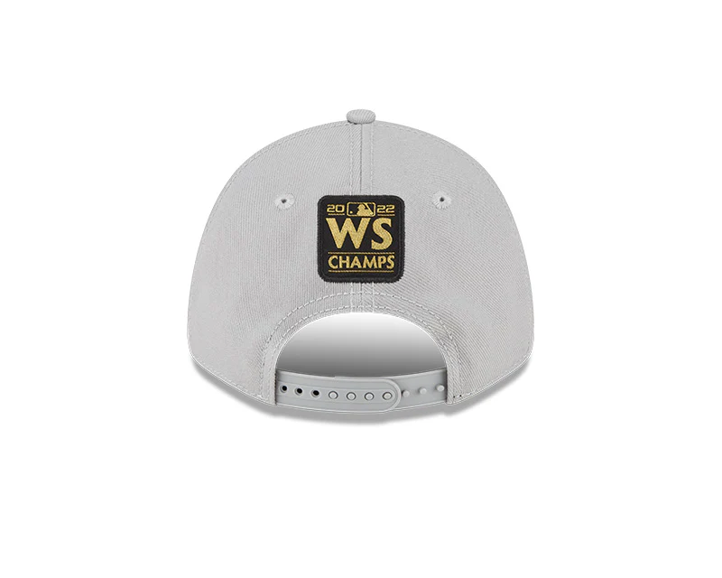 Houston Astros New Era 2022 World Series Champions Locker Room 9Forty Adjustable Hat - Image 7
