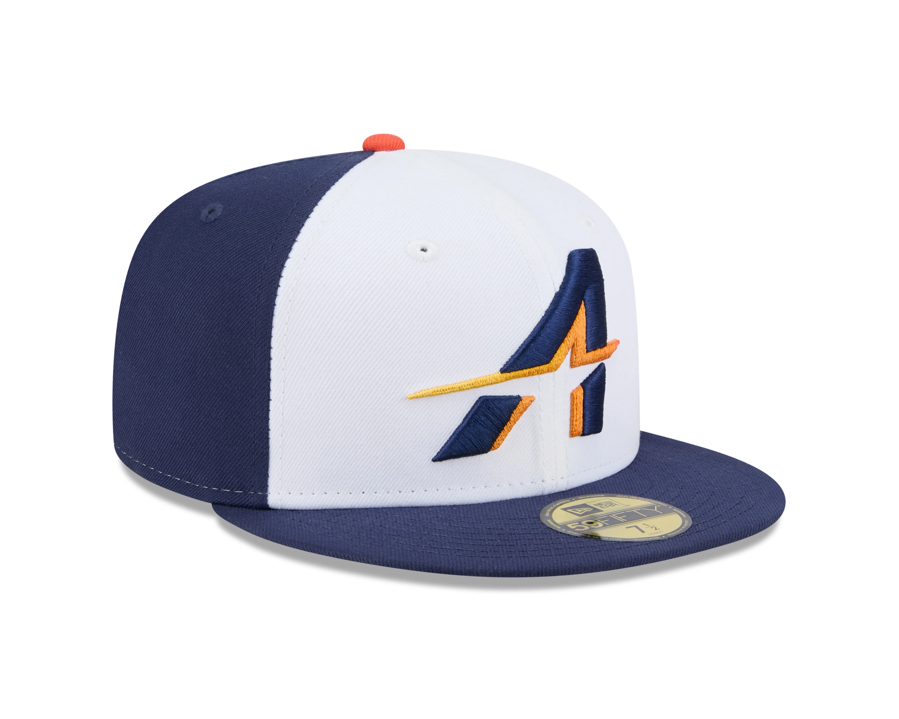 Houston Astros New Era Navy/White 2025 City Connect Authentic Collection On-Field 59FIFTY Fitted Hat - Image 2