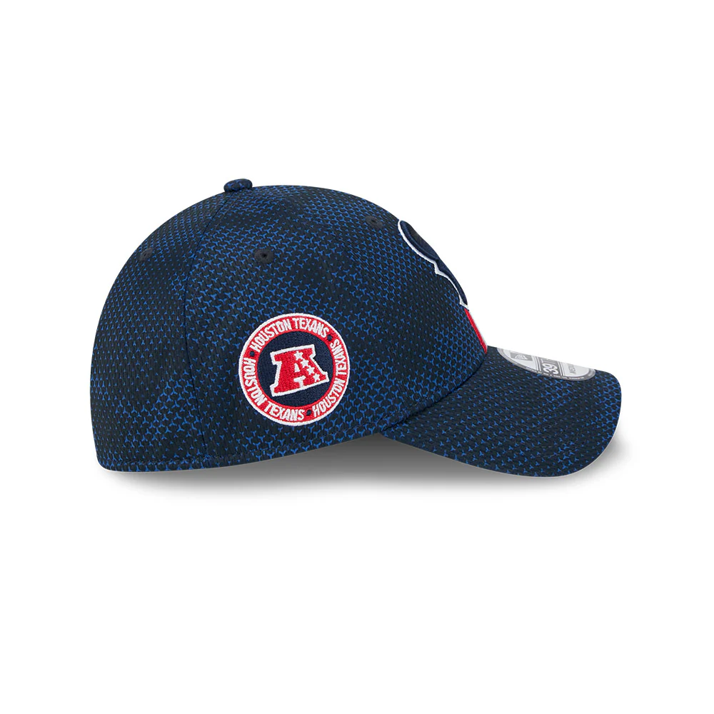 Houston Texans NFL 2024 Sideline New Era 39 Thirty Flex Hat - Navy - Image 3