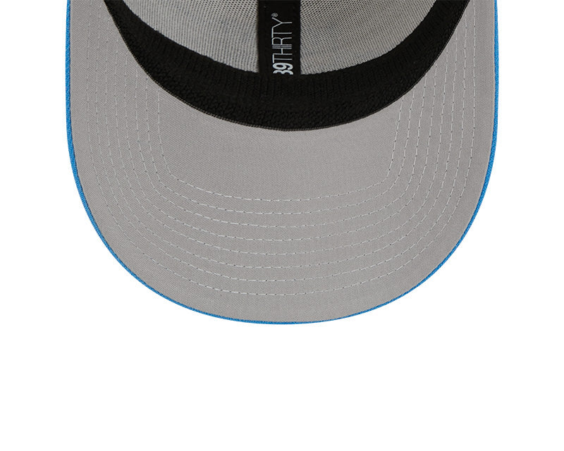 Indianapolis Colts New Era 2023 Historic Sideline 39THIRTY Flex Hat - Cream/Royal - Image 6