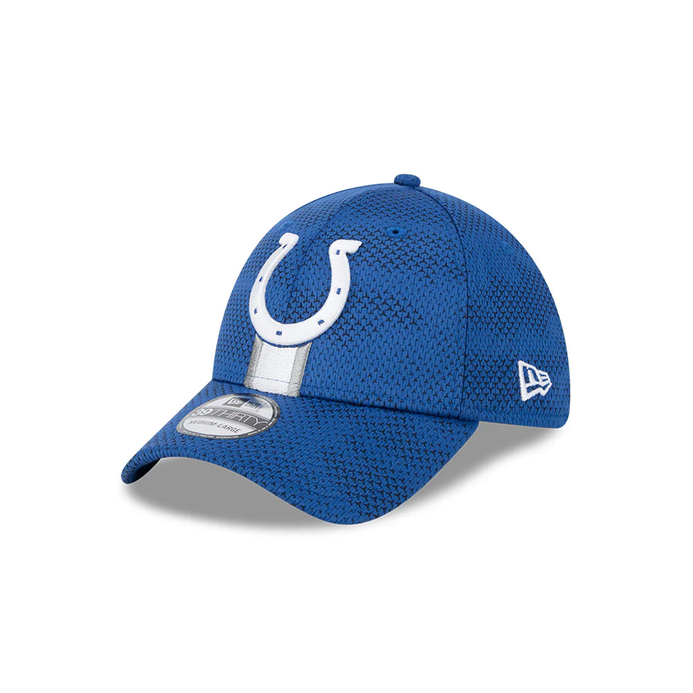 Indianapolis Colts NFL 2024 Sideline New Era 39 Thirty Flex Hat - Royal Blue