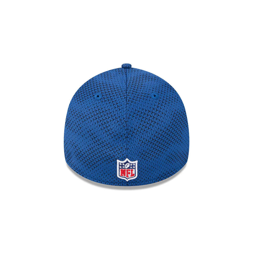 Indianapolis Colts NFL 2024 Sideline New Era 39 Thirty Flex Hat - Royal Blue - Image 3