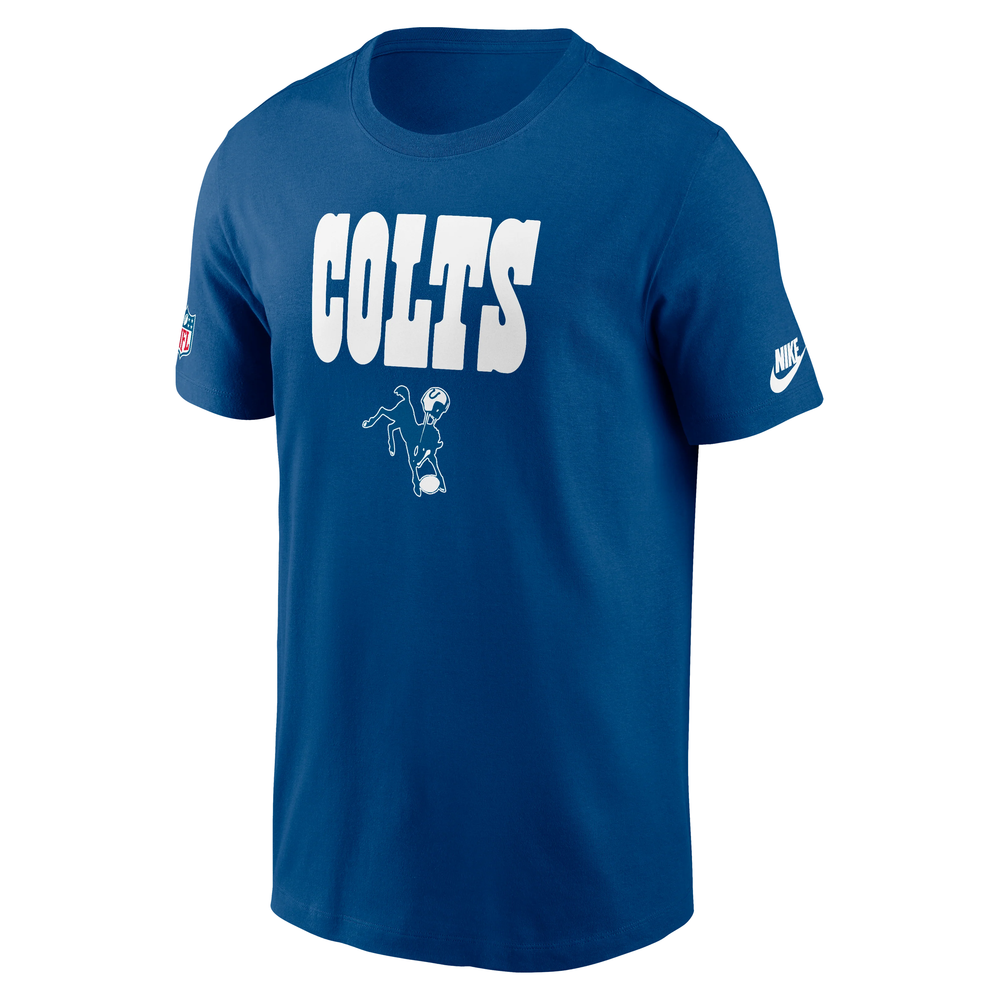 Indianapolis Colts Nike Team Wordmark Casual T-shirt - Blue