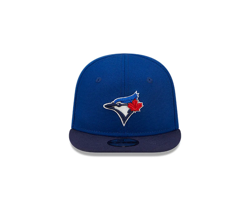Infant Toronto Blue Jays 1st 9Fifty New Era Velcro back Hat - Royal / Navy - Image 2