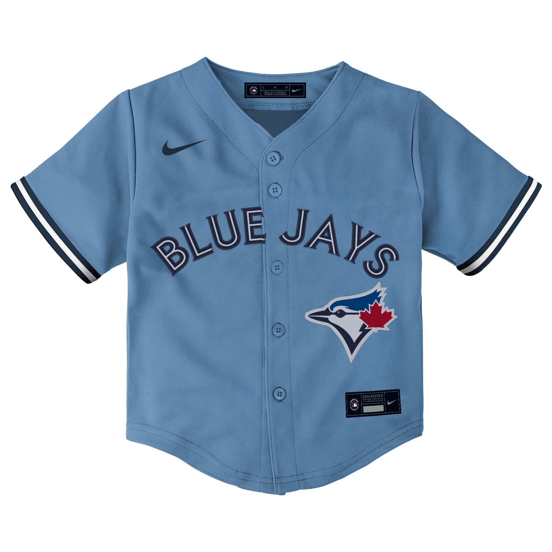 Infant Toronto Blue Jays Guerrero Jr. Nike Horizon Blue Replica Team Jersey - Image 2