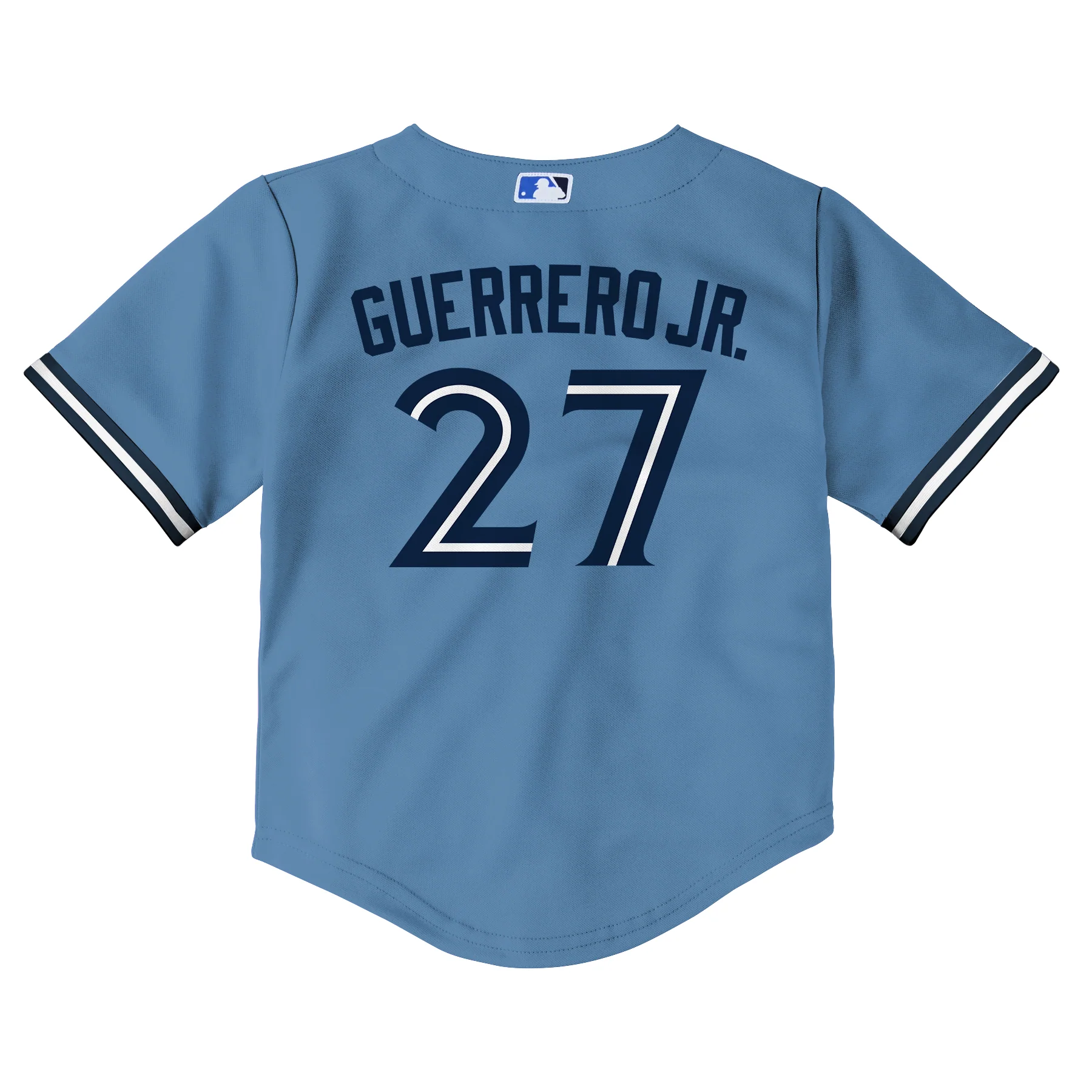 Infant Toronto Blue Jays Guerrero Jr. Nike Horizon Blue Replica Team Jersey - Image 3