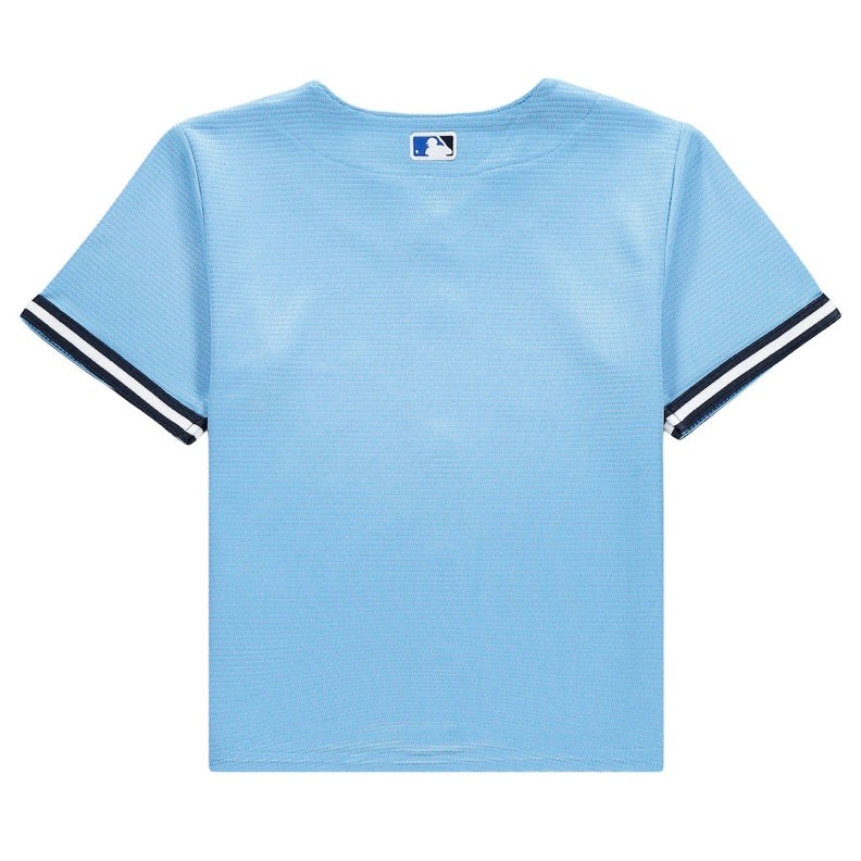 Infant Toronto Blue Jays Nike Horizon Blue Alternate Replica Team Jersey - Image 3