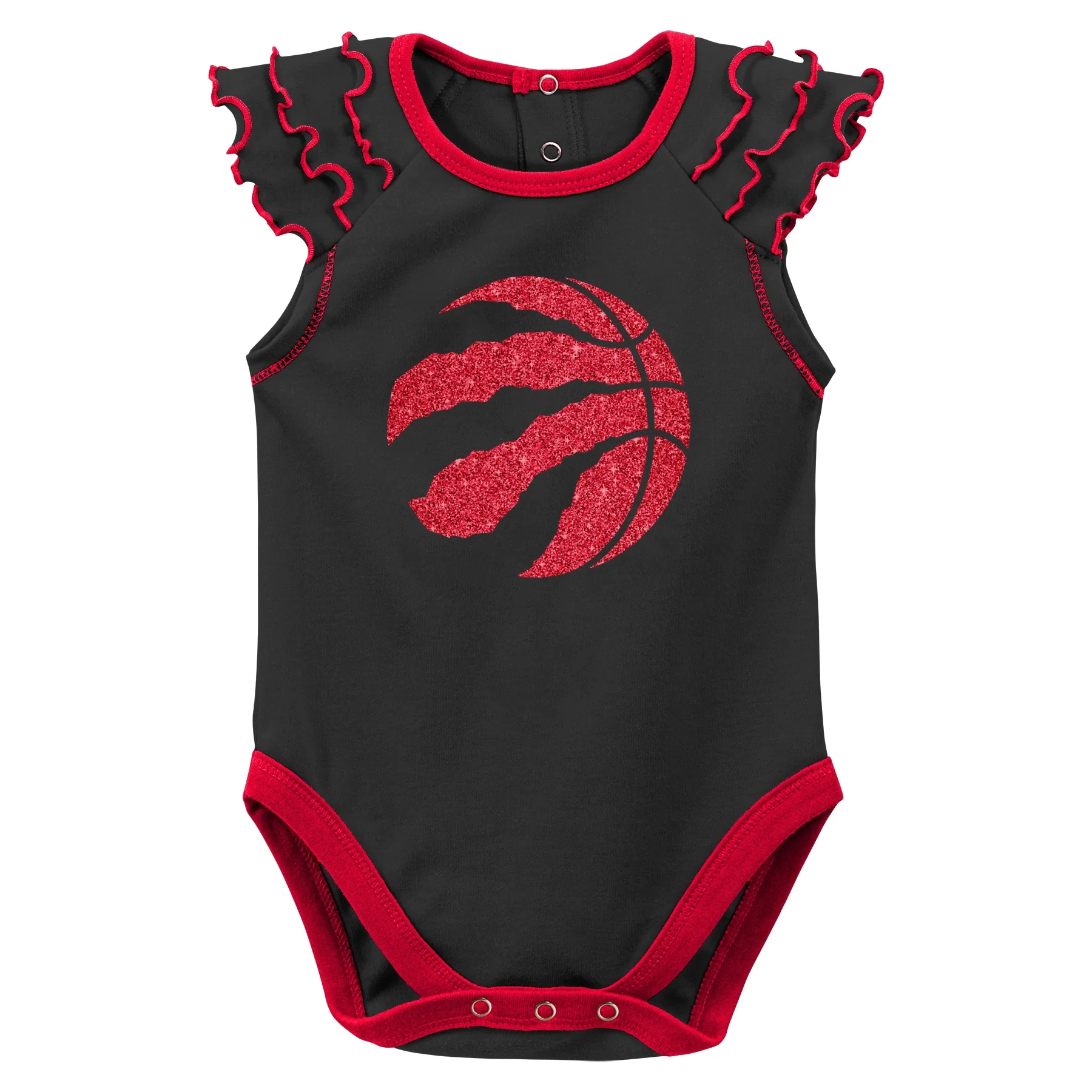 Infant Toronto Raptors Girls Shining All-Star 2-Piece Creeper - Image 3