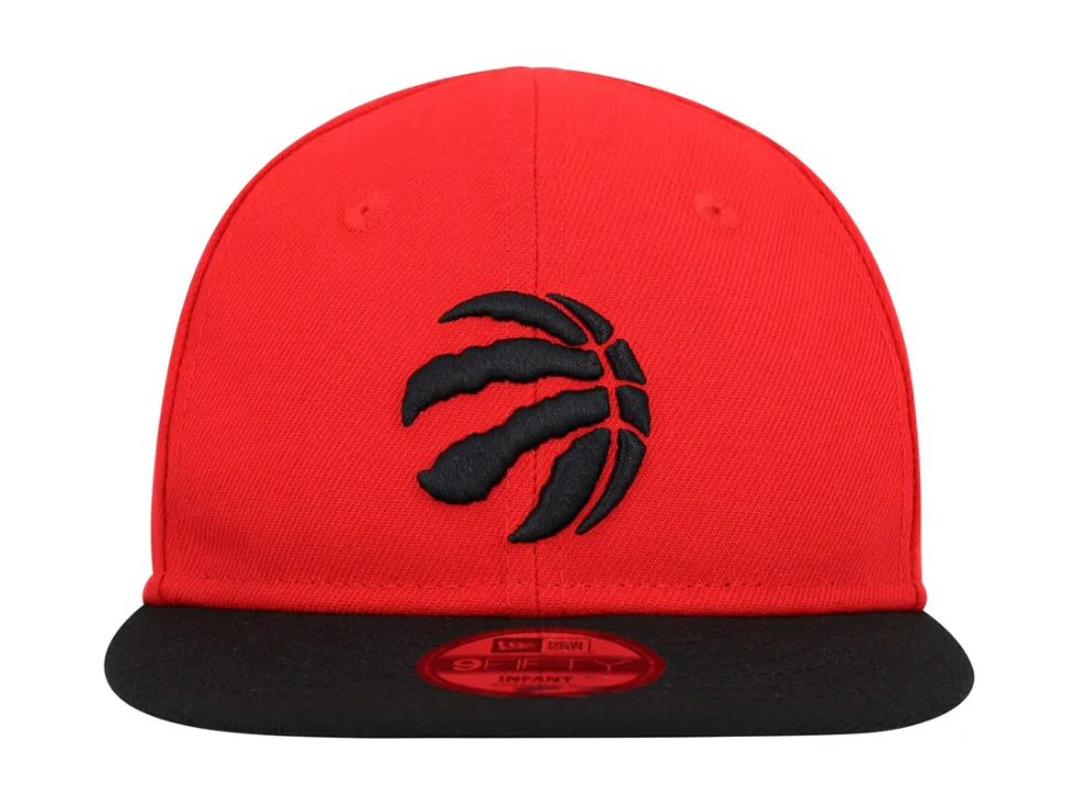 Infant Toronto Raptors New Era My 1st 9Twenty Stretchable Hat - Image 3