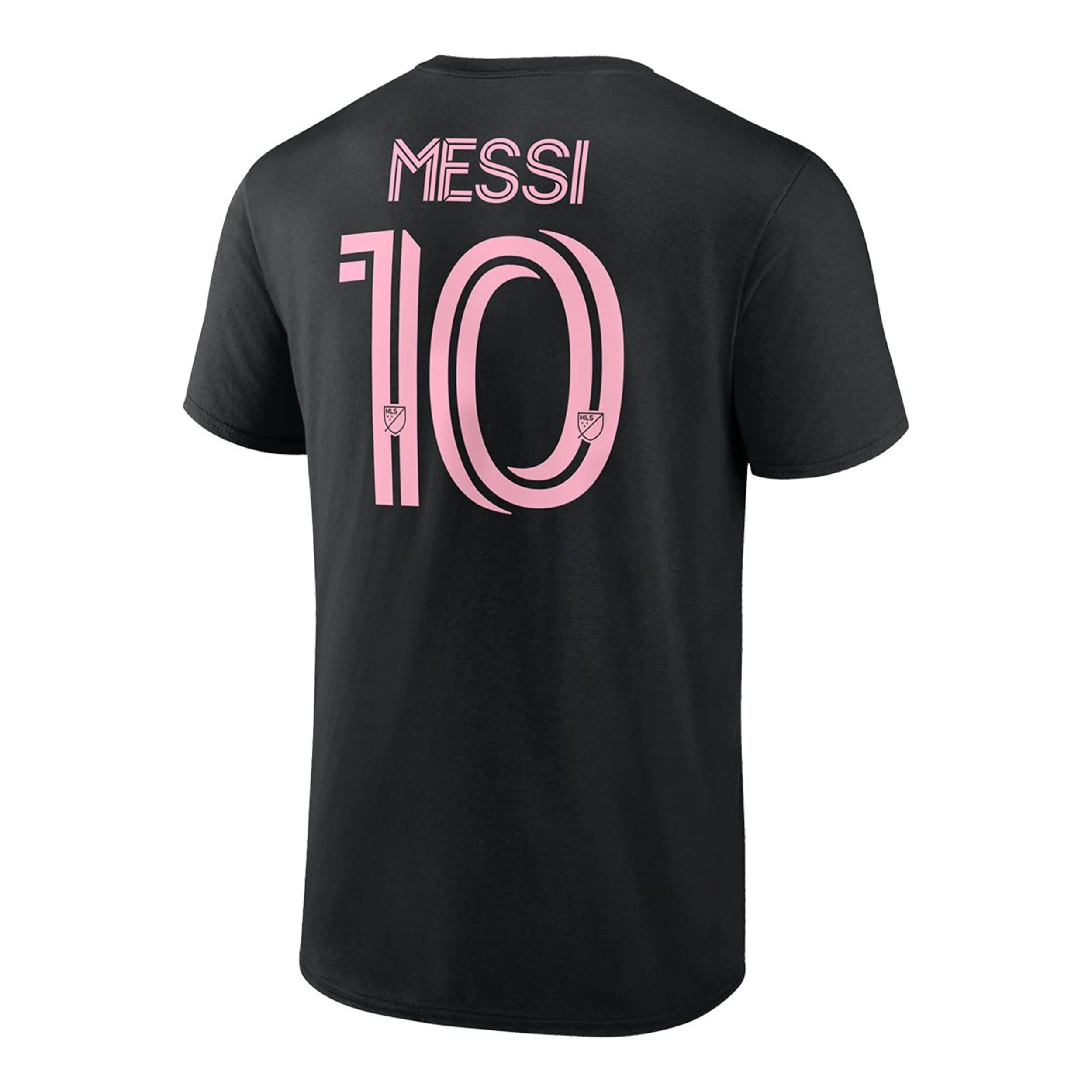 Inter Miami CF Fanatics Lionel Messi Player T Shirt - Black - Image 3