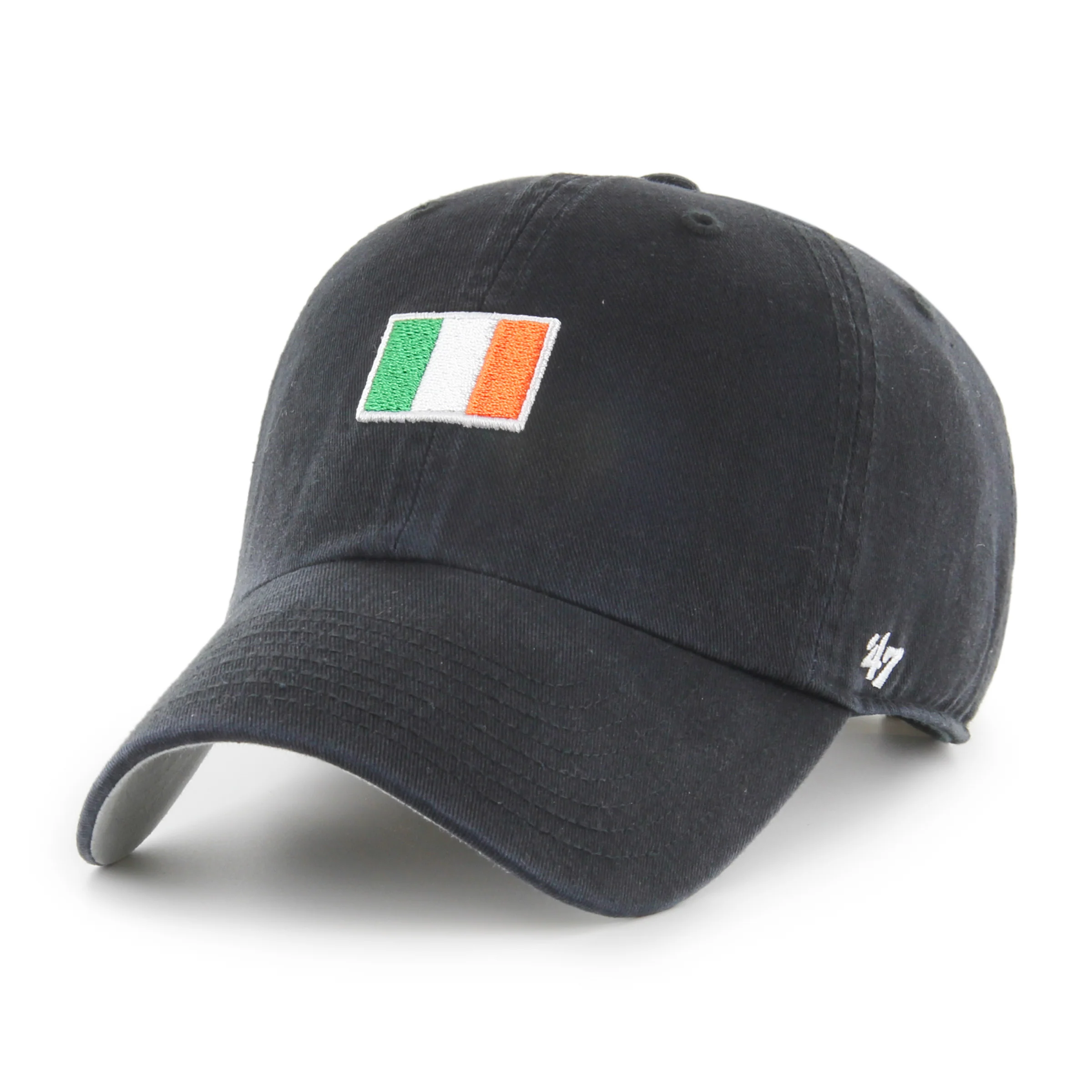 Ireland National Team World Cup Black 47 Brand Clean Up Adjustable Hat