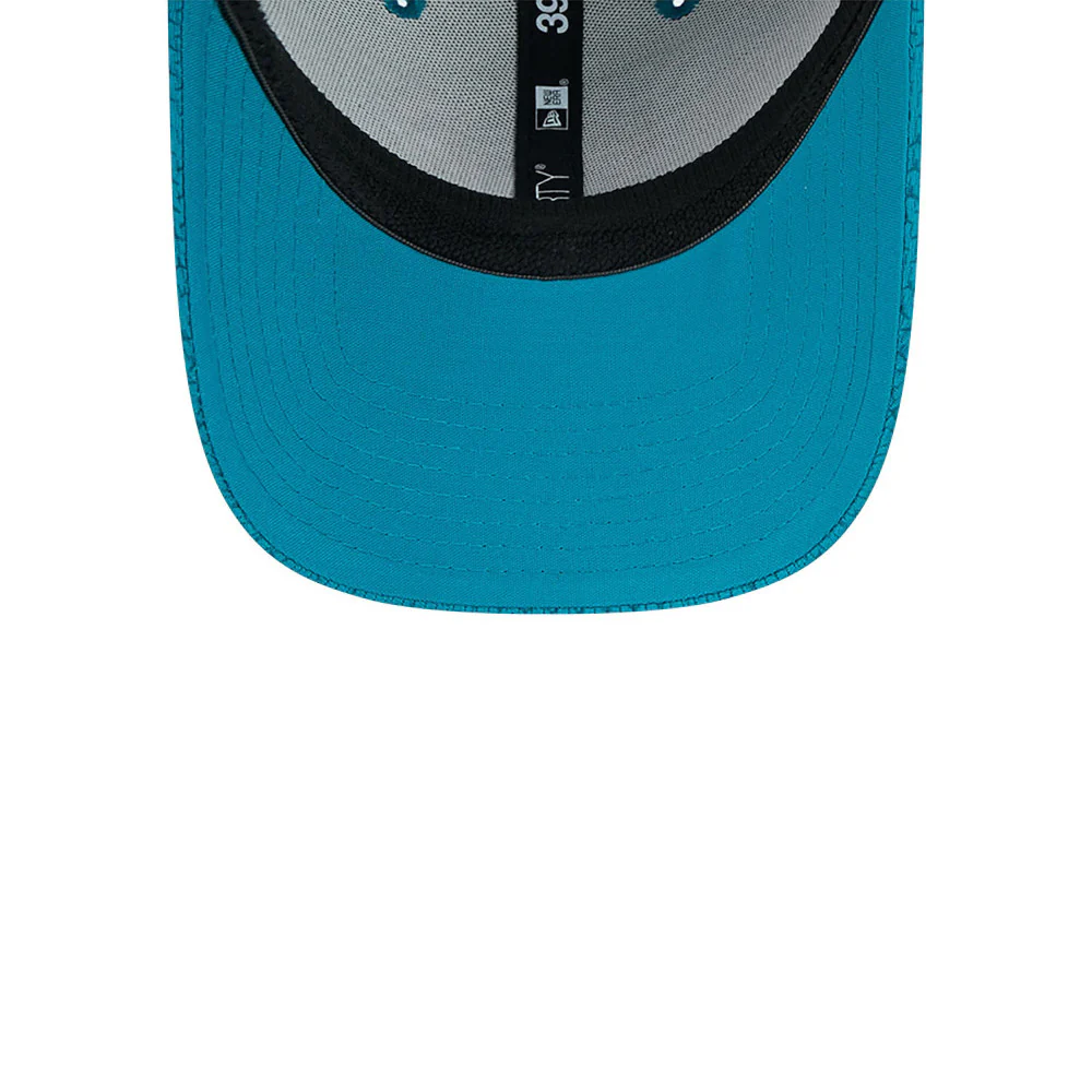 Jacksonville Jaguars NFL 2024 Sideline New Era 39 Thirty Flex Hat - Turquoise - Image 6