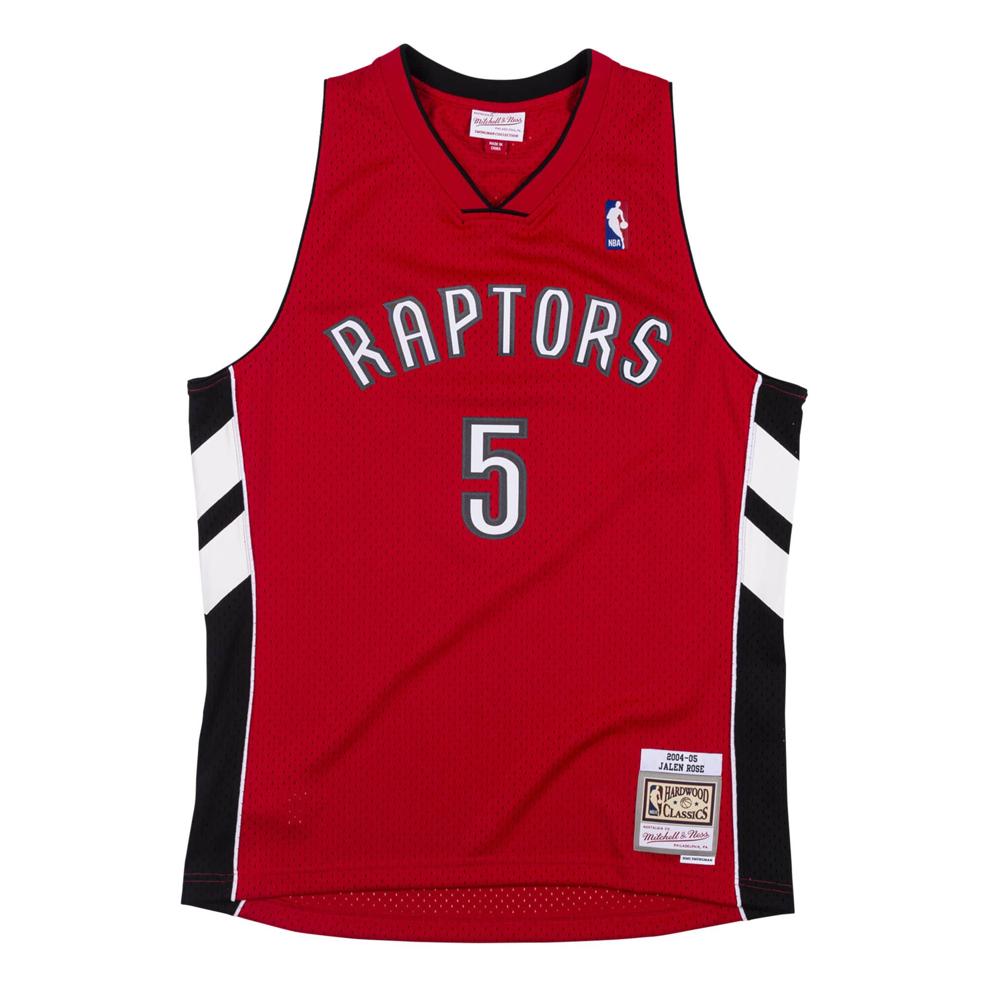 Jalen Rose Toronto Raptors Mitchell & Ness 2004-05 Hardwood Classic Swingman Jersey