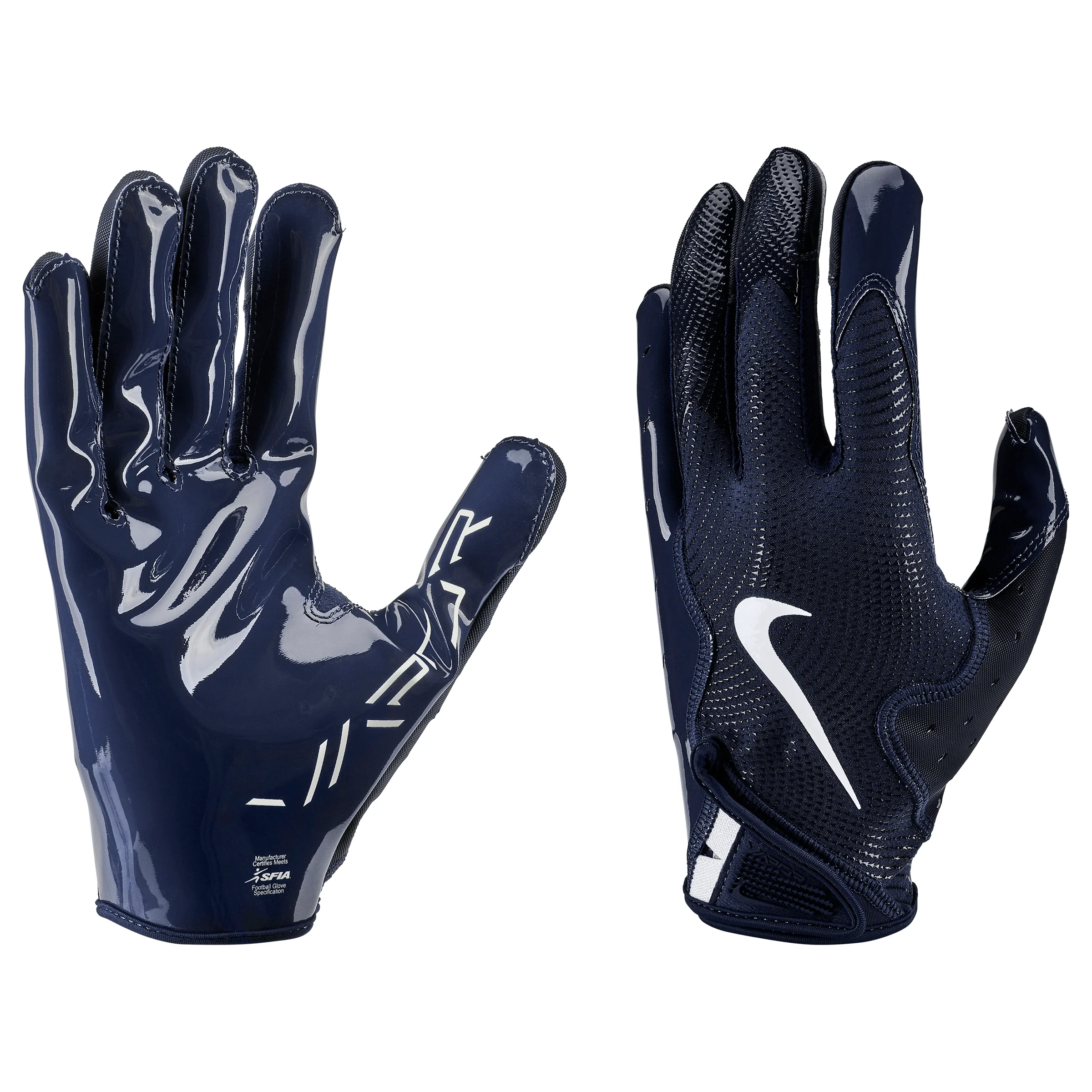 Jet Navy Nike Vapor Football Gloves