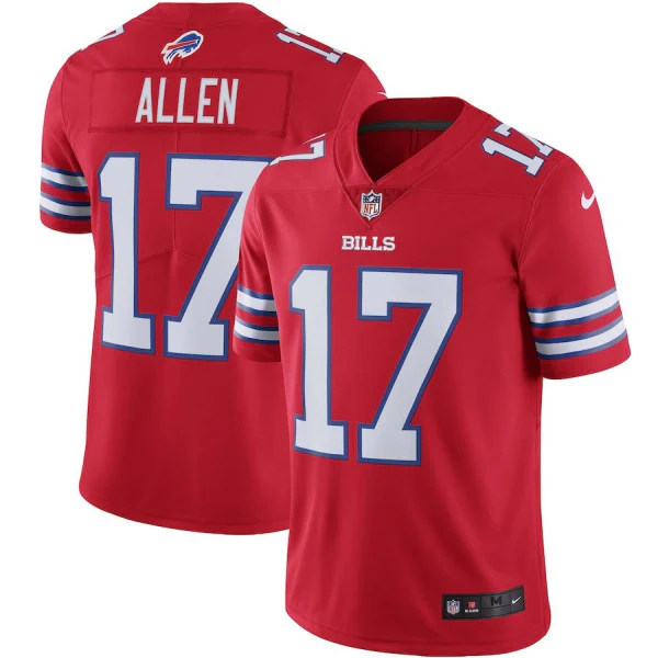 Josh Allen Red Alternate Buffalo Bills Nike Vapor F.U.S.E. Player Limited Jersey