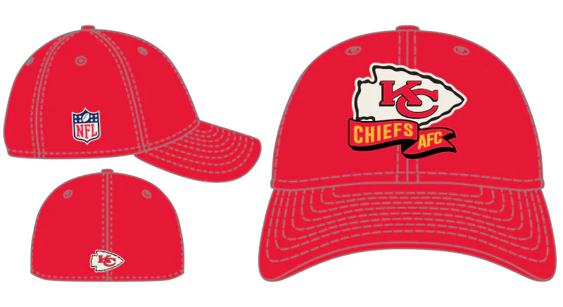 Kansas City Chiefs 2022 Sideline 39THIRTY Coaches Flex Hat - Image 8