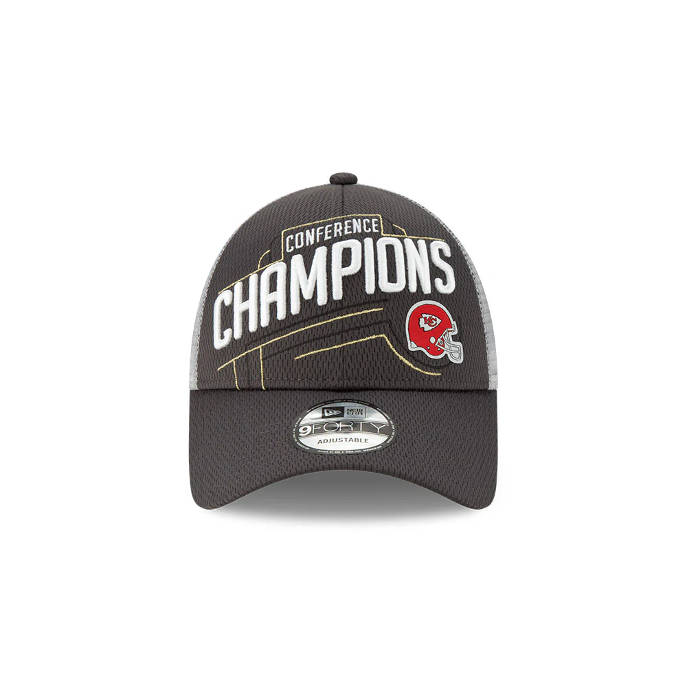 Kansas City Chiefs AFC Conference Champions Locker Room New Era Hat - Image 6