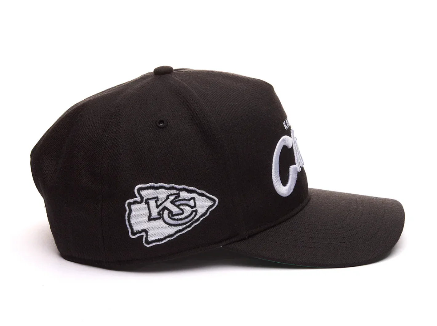 Kansas City Chiefs Attitude '47 Hitch Adjustable Hat - Black - Image 2