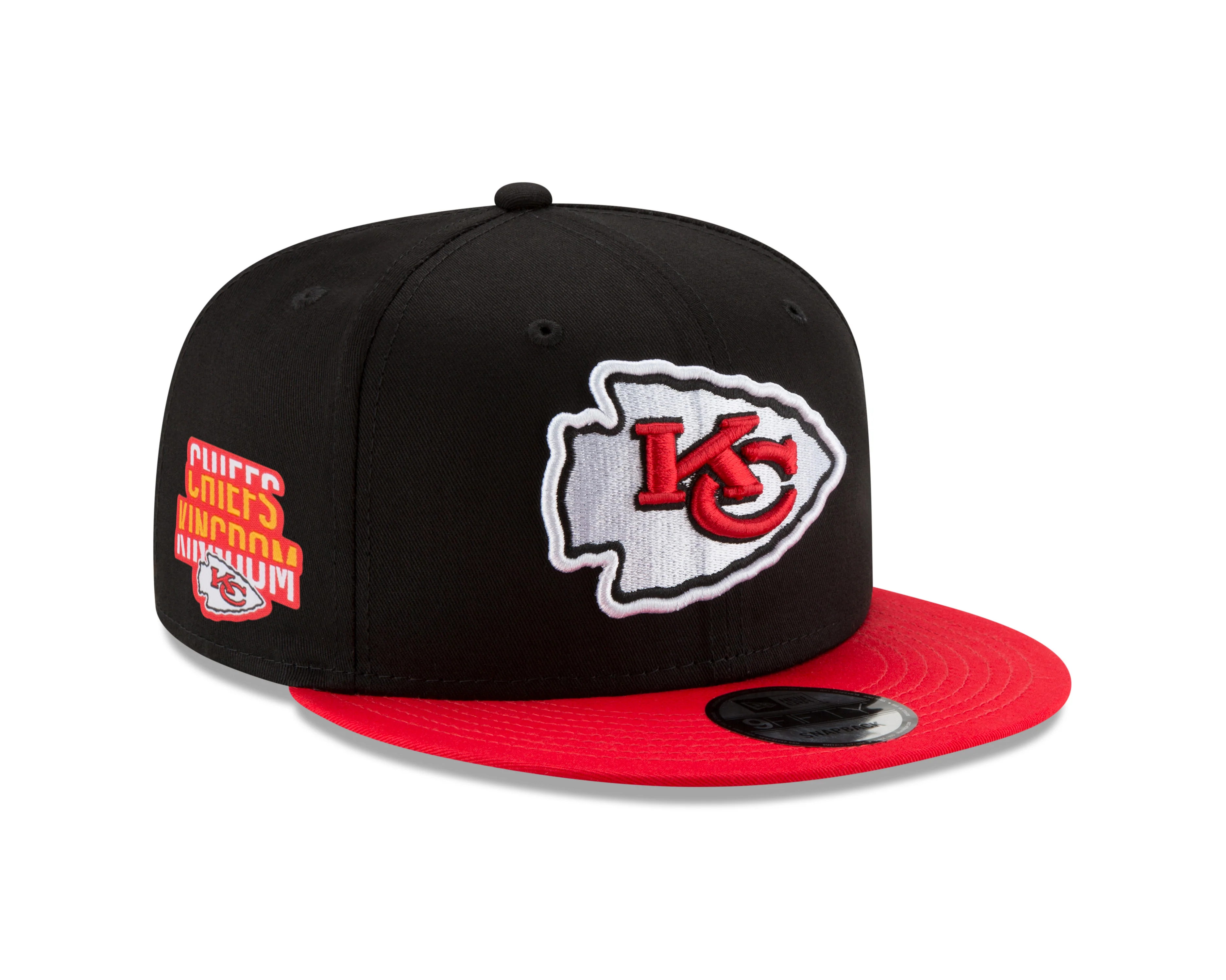 Kansas City Chiefs New Era 2 Tone 9Fifty Snapback Hat - Image 3