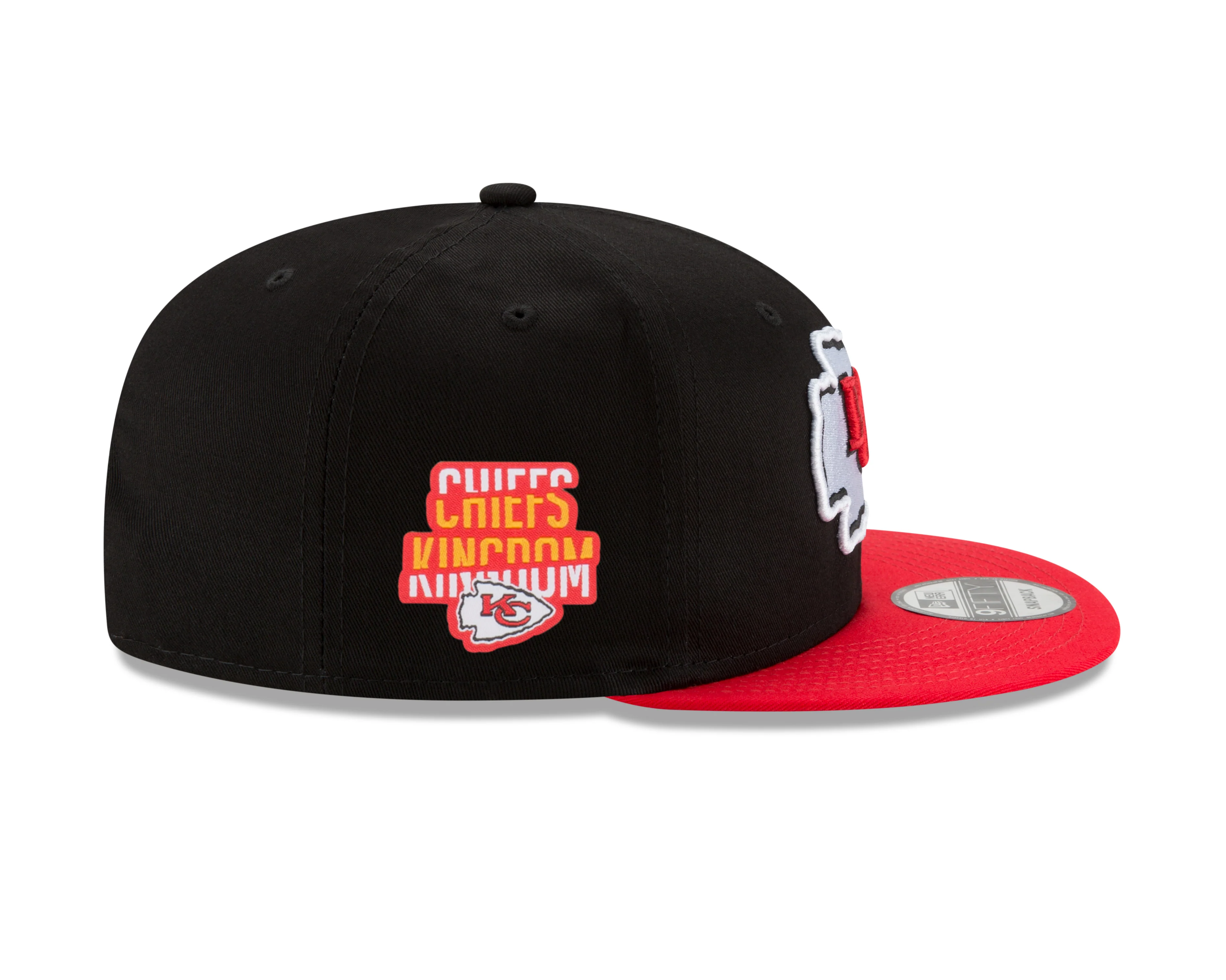 Kansas City Chiefs New Era 2 Tone 9Fifty Snapback Hat - Image 6