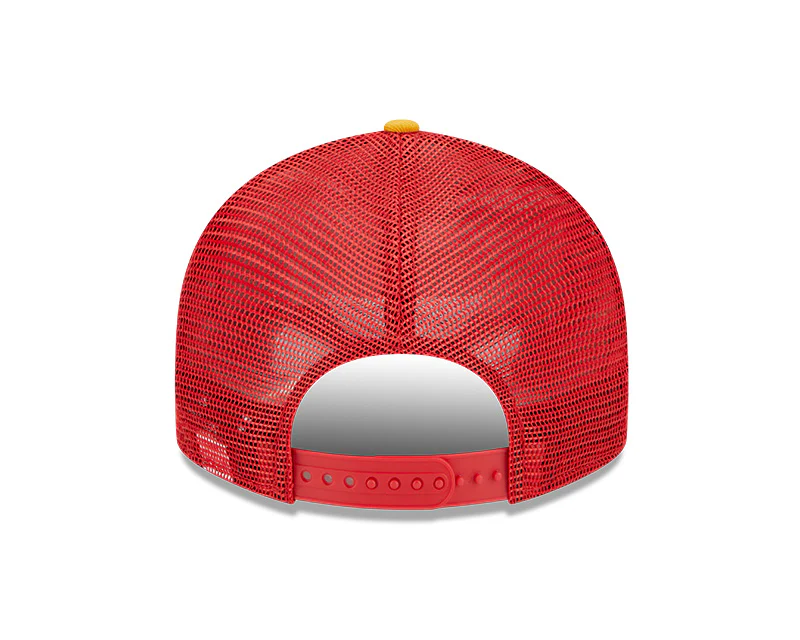 Kansas City Chiefs New Era 2023 Sideline Low Profile 9FIFTY Snapback Hat - Red/Gold - Image 6