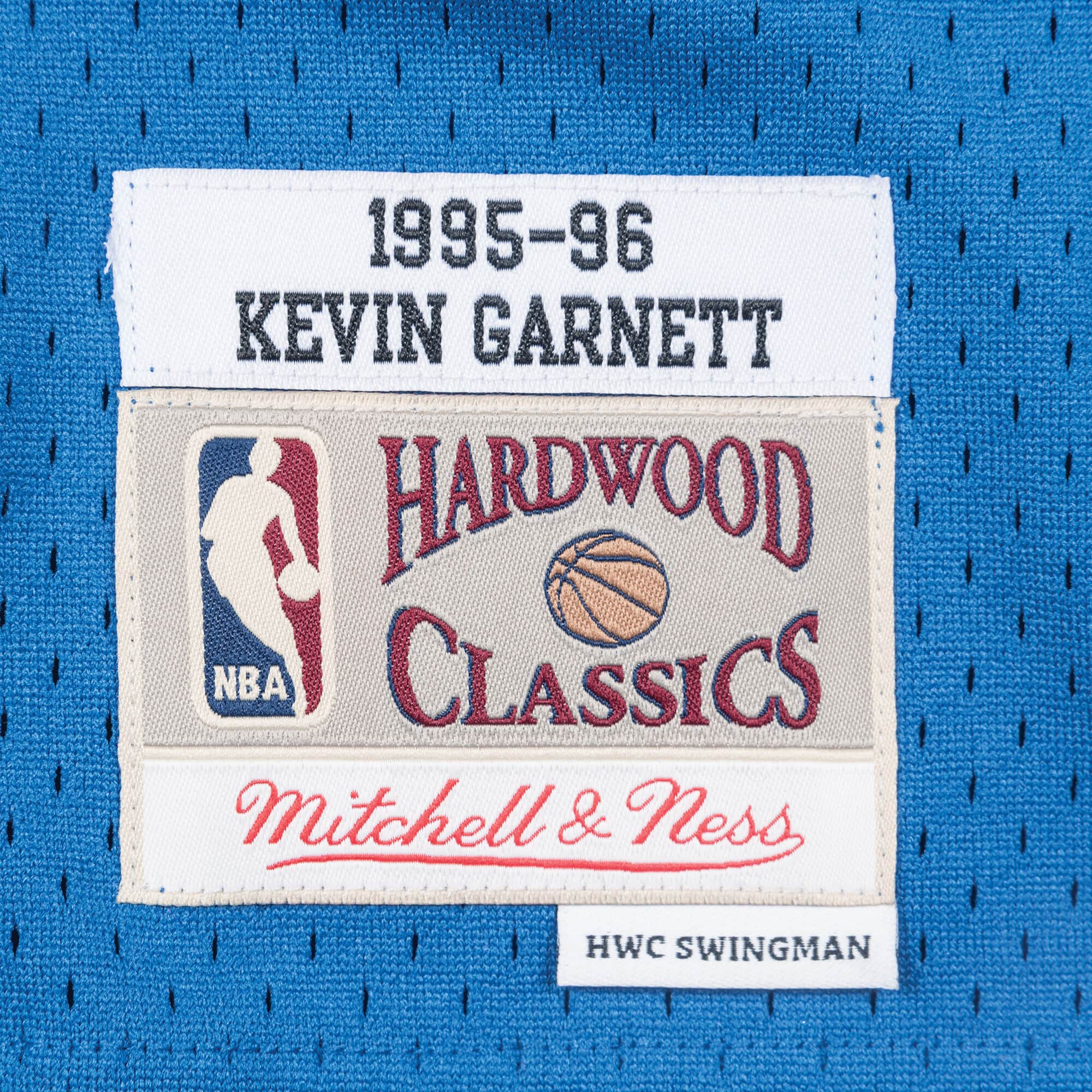 Kevin Garnett #21 Minnesota Timberwolves Mitchell & Ness Road 1995-96 Hardwood Classic Swingman Alternate Jersey - Image 3