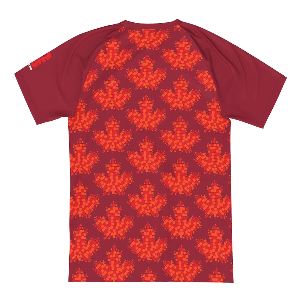 Kids Canada 2026 Fifa World Cup Host Country Fashion Jersey - Red - Image 3