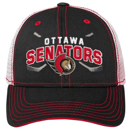 Kids Ottawa Senators Trucker Adjustable Hat - Image 3