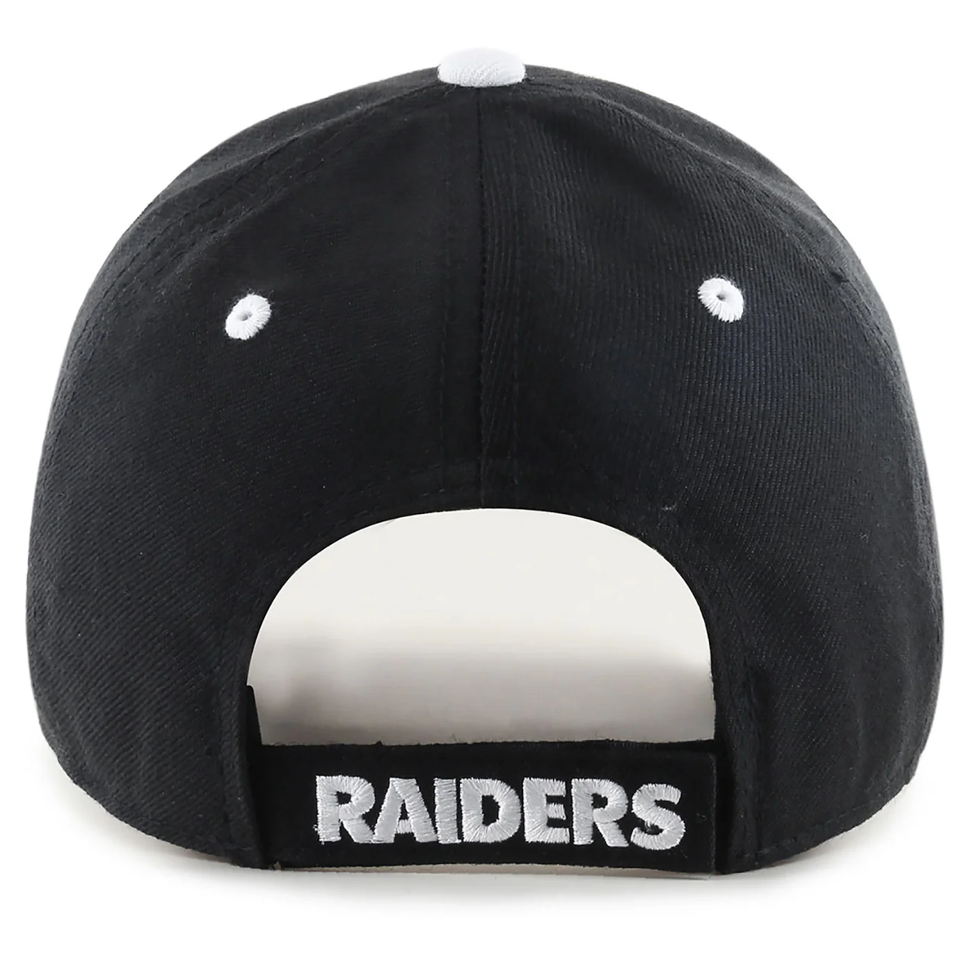 Las Vegas Raiders Black 47 Brand MVP Basic Adjustable Hat - Image 2