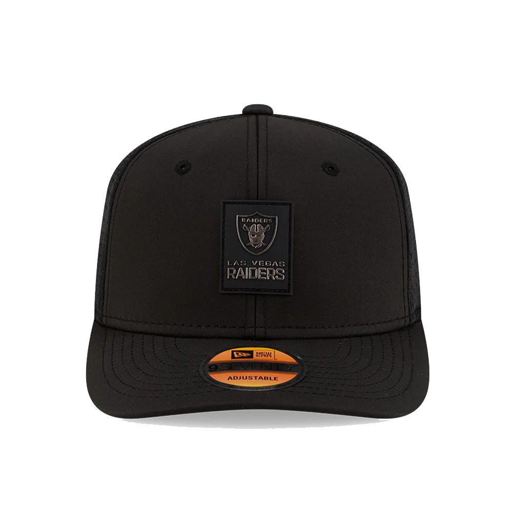 Las Vegas Raiders New Era 9Seventy 2025 NFL Sideline Performance Collection Snapback Adjustable Hat - Image 3