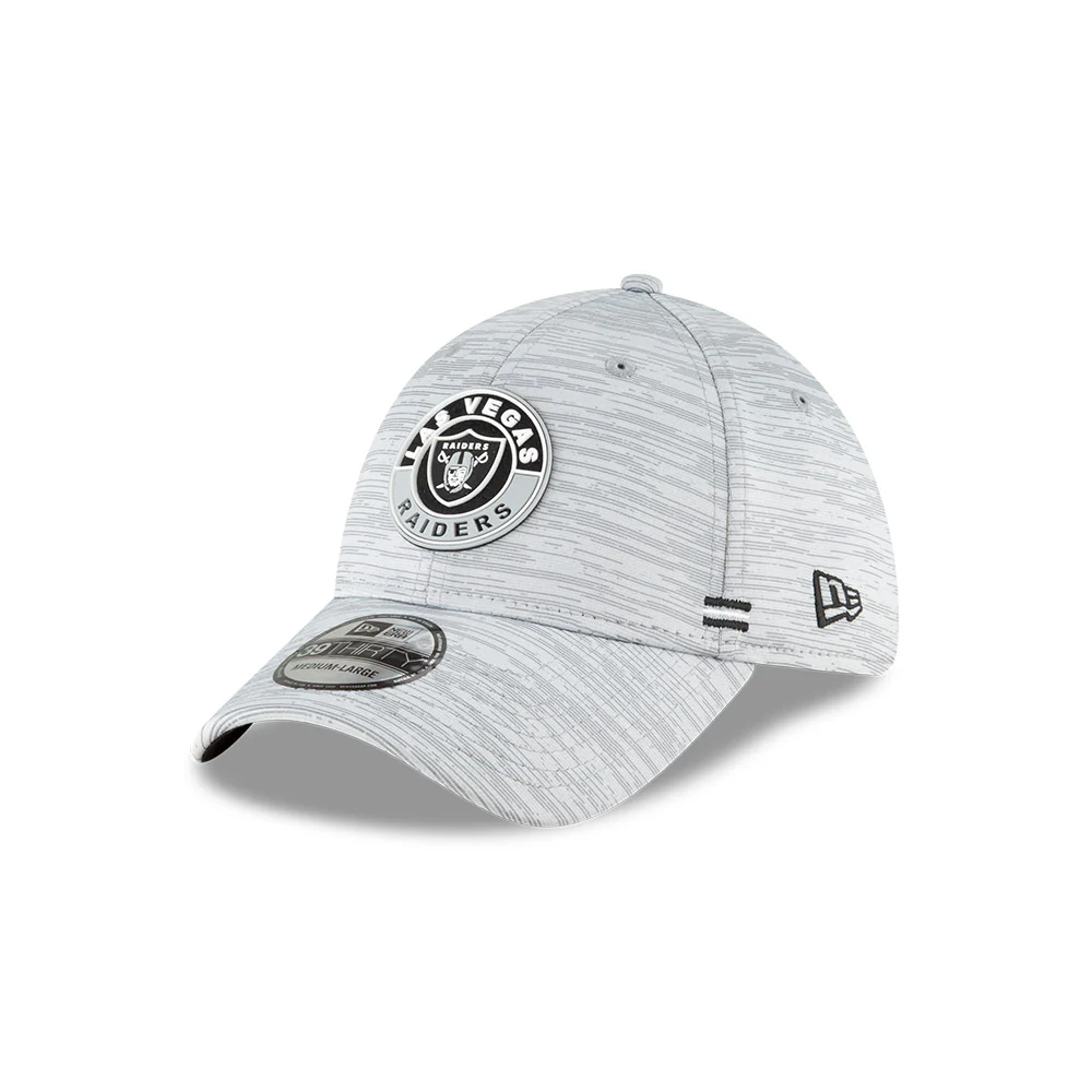 Las Vegas Raiders Official NFL 2020 Fall Sideline 39Thirty Stretch Fit Hat - Image 3