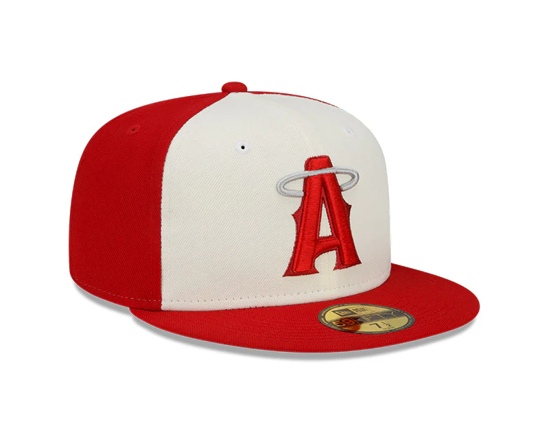 Los Angeles Angels New Era Red 2 Tone 2022 City Connect Authentic Collection On-Field 59FIFTY Fitted Hat - Image 3
