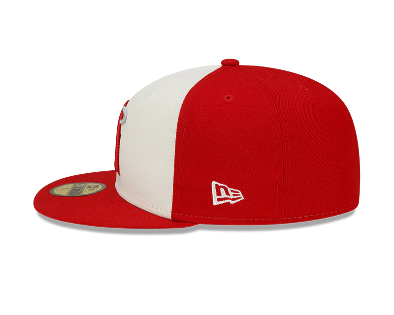 Los Angeles Angels New Era Red 2 Tone 2022 City Connect Authentic Collection On-Field 59FIFTY Fitted Hat - Image 4