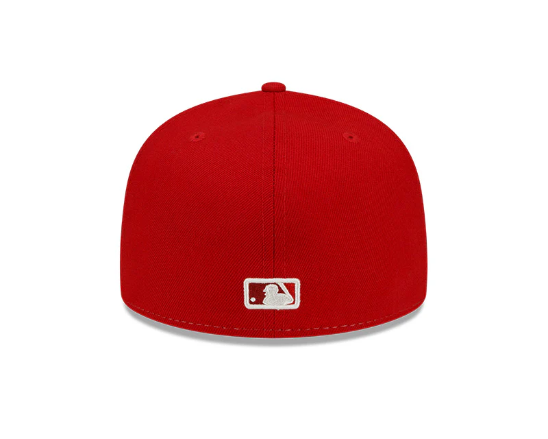 Los Angeles Angels New Era Red 2 Tone 2022 City Connect Authentic Collection On-Field 59FIFTY Fitted Hat - Image 5