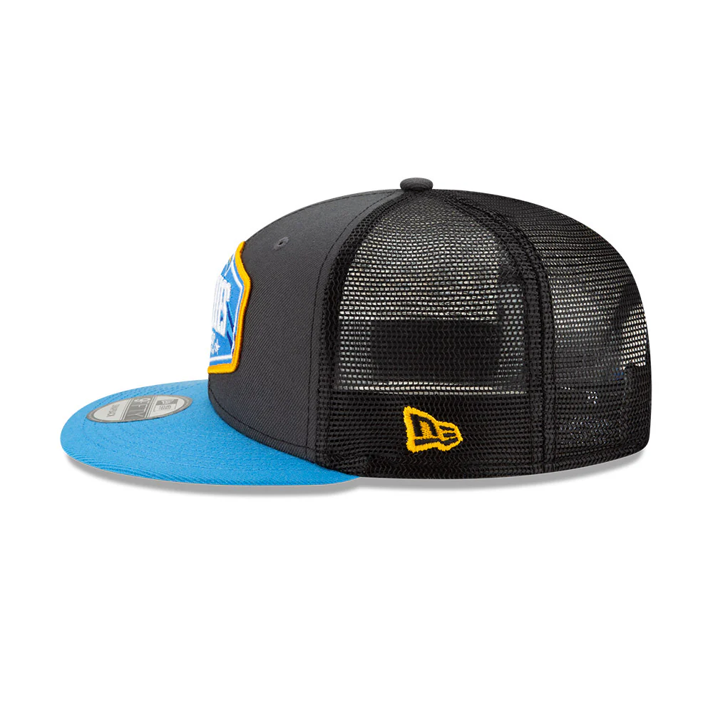 Los Angeles Chargers New Era 2021 Draft 9Fifty Snapback Hat - Image 4