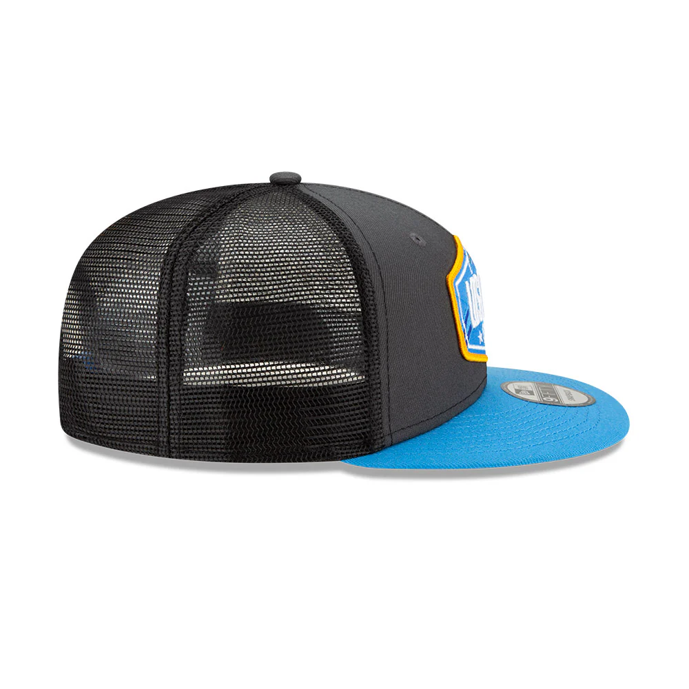Los Angeles Chargers New Era 2021 Draft 9Fifty Snapback Hat - Image 5