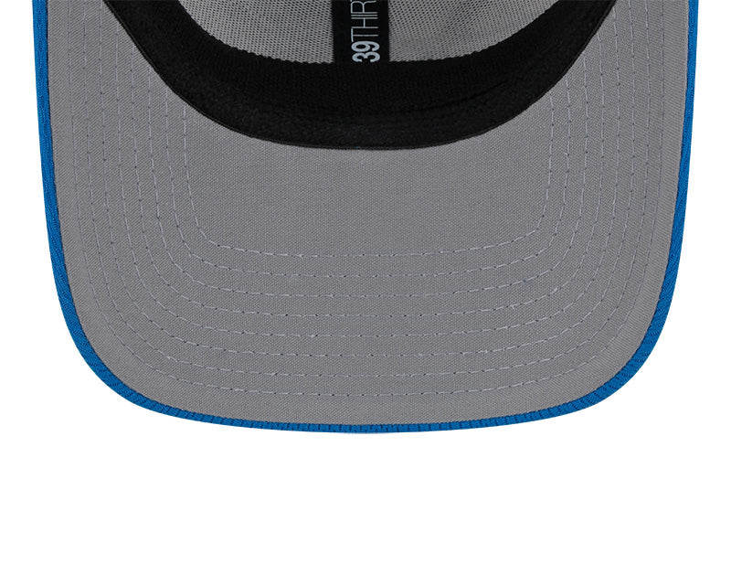 Los Angeles Chargers New Era 2023 Sideline 39THIRTY Flex Hat - White/Light Blue - Image 7