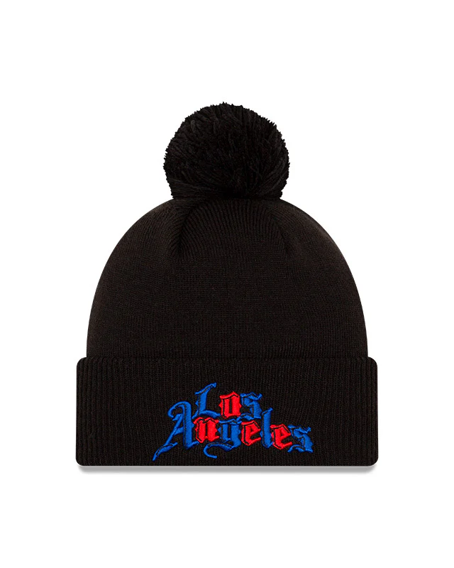 Los Angeles Clippers Alternate New Era City Series 20 Pom knit Toque