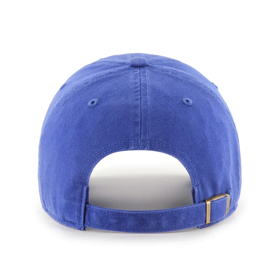 Los Angeles Clippers Royal Alt NBA 47 Brand Clean Up Adjustable Buckle Back Hat - Image 2