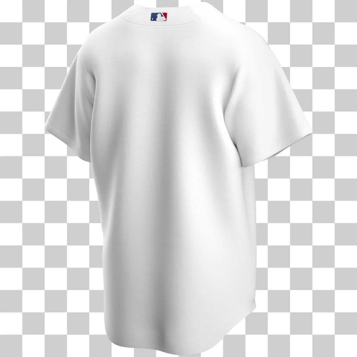 Los Angeles Dodgers Blank Home Replica Team Jersey - White - Image 3