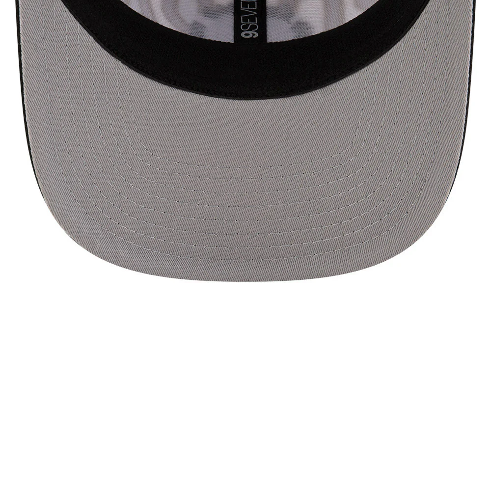 Los Angeles Dodgers New Era White/Black 2024 World Series Champions Locker Room 9SEVENTY Stretch-Snap Hat - Image 5