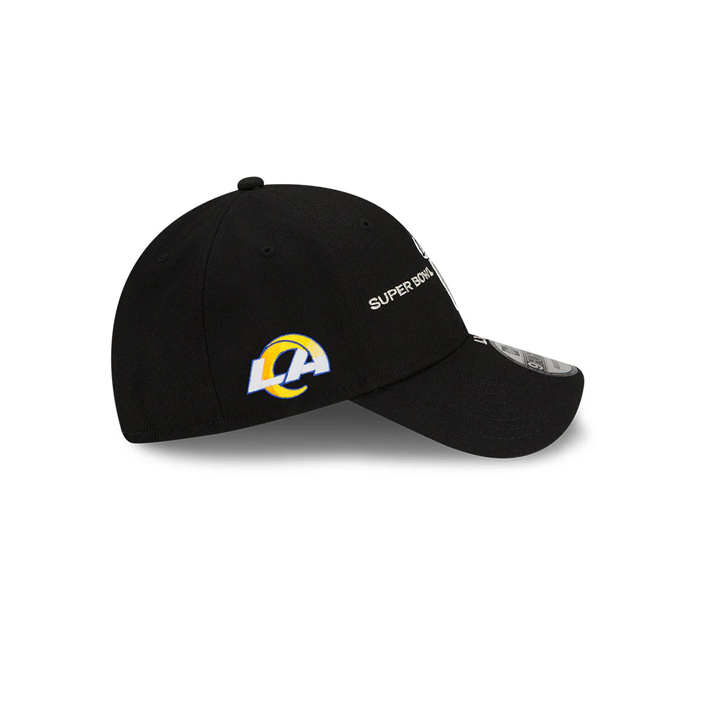 Los Angeles Rams New Era Super Bowl LVI Champions - Parade 9FORTY Snapback Adjustable Hat - Image 6